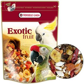 Корм-ласощі Versele-Laga Prestige Premium Parrots Exotic Fruit Mix для великих папуг 600 гр