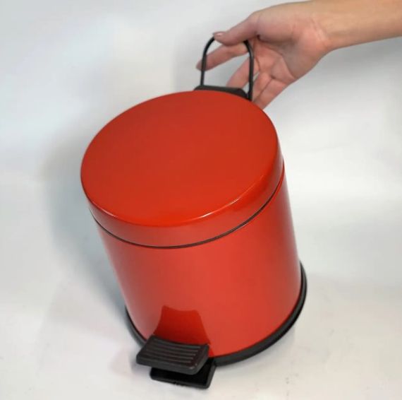 Відро для сміття з педаллю Mertinox 3 л червоне 4501.1825S.104.03 | Зображення 4