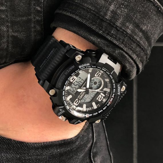 Чоловічий годинник Skmei 1283 All Black. | Зображення 1