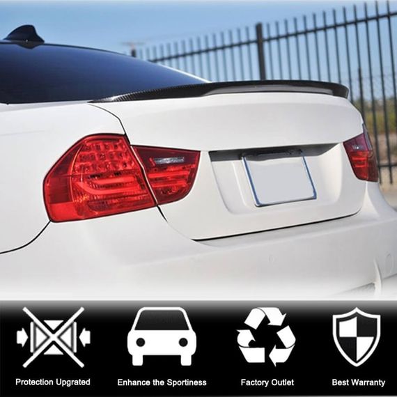 Спойлер MP-Style (для E90, Карбон) для BMW 3 серія E-90/91/92/93 2005-2011 рр | Зображення 1