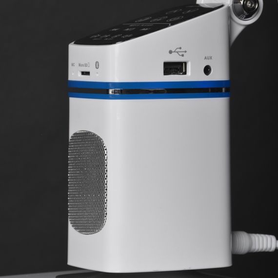 Настольная лампа на гибкой ножке сенсорная SL-76 10W WH | Зображення 8
