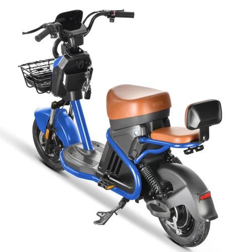Електроскутер JY-01. 1000W, 60V20Ah Blue | Зображення 1