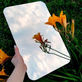 Акрилове дзеркало, неб'ється, на самоклейці, прямокутне 270х420х2мм SW-00000747