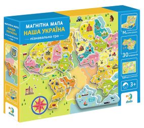 Магнітна гра Dodo Мапа України (200268)