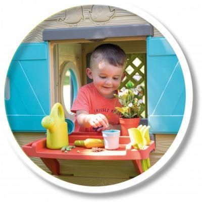 Игровой домик Smoby Toys Садовый с кашпо и кормушкой (810405) | Зображення 2