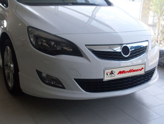 Передня нижня накладка 2010-2012 (під фарбування) для Opel Astra J 2010↗ рр. | Зображення 2