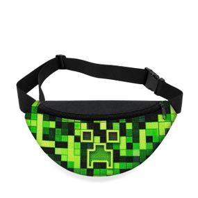 Дитяча сумка-бананка Minecraft 32х15 см на пояс або через плече (5866)