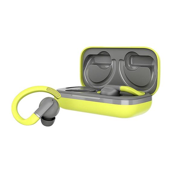 Навушники Canyon OnRun 11 Sport TWS Yellow/Grey (CNS-TWS11GR) | Зображення 1
