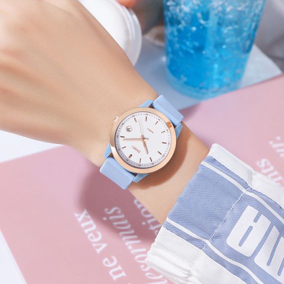 Класичний жіночий годинник Skmei 2319BU Blue | Зображення 3