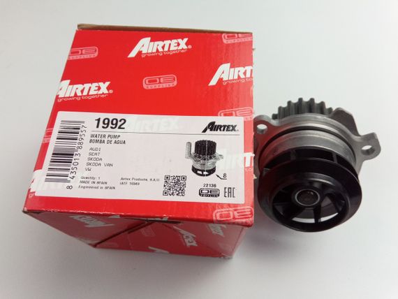 Помпа AIRTEX, VAG Caddy/Crafter/T5 2.0TDI 10- (1992) (03L121011J) | Зображення 3