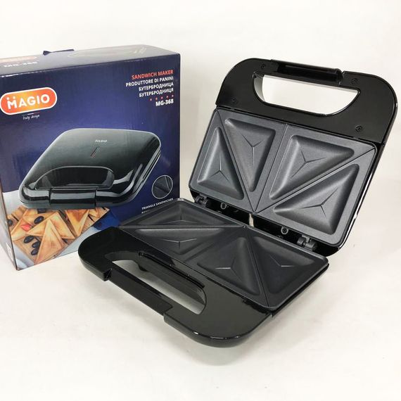 Мультипекар вафельниця Magio MG-368, Домашній гриль, RX-630 Електрична сендвічниця | Зображення 5