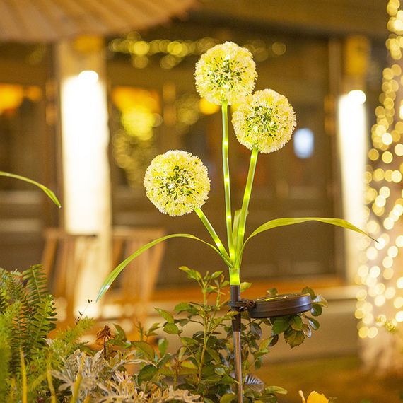 Садовий ліхтар на сонячній батареї Кульбаби Dandelion Garden Lights | Зображення 5