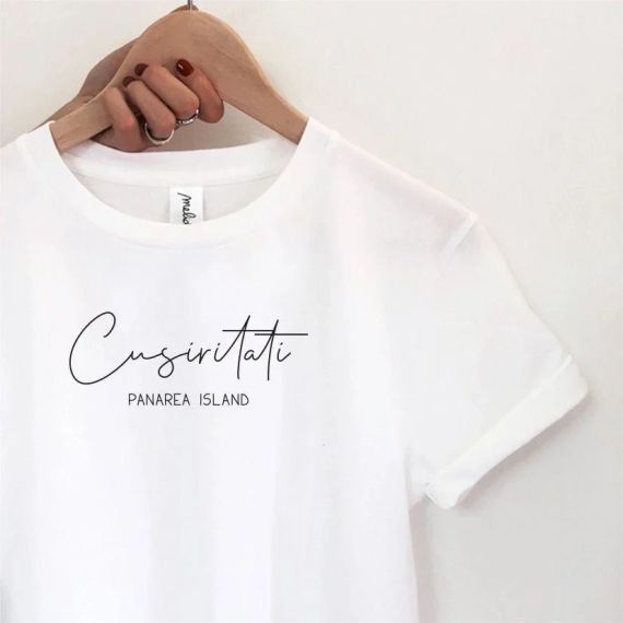 Футболка женская с принтом повседневная S Белая