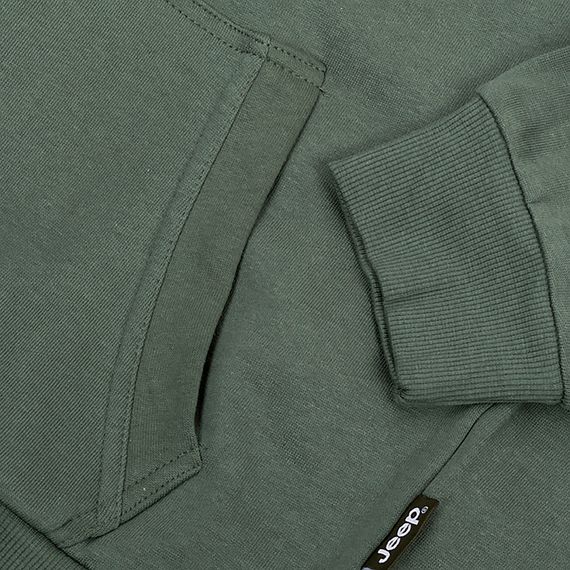 Толстовка JEEP HOODED SWEATSHIRT FULL ZIP Sleeve Embroidery | Зображення 3