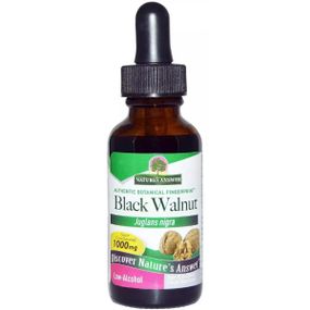 Черный орех Nature's Answer Black Walnut 1000 mg 30 ml /30 servings/
