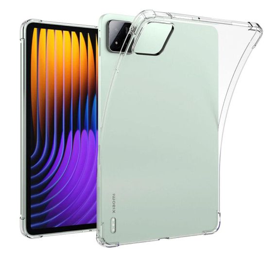 Силіконовий чохол бампер Primolux Silicone для планшета Xiaomi Pad 7 / Pad 7 Pro 11.2"- Clear | Зображення 3