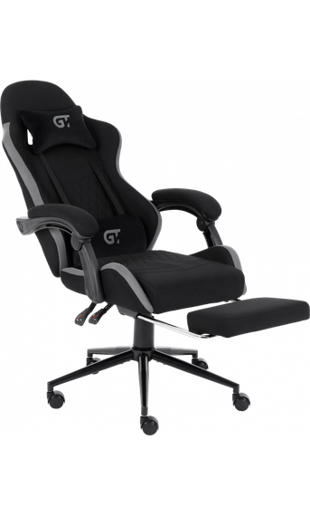 Кресло геймерское GT Racer X-2324 Fabric BlackGray | Зображення 5
