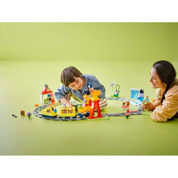 Конструктор LEGO DUPLO Town Великий інтерактивний громадський потяг (10428-) | Зображення 9