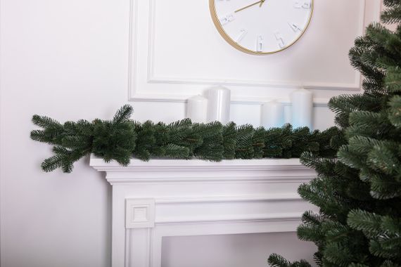 Хвойна лита гірлянда 2 м, зелена | Зображення 7