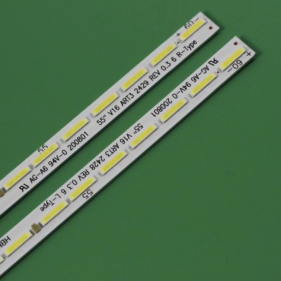 LED підсвітка TV 55" V16 ART3 2428 REV 0.3 6 L-Type 55" V16 ART3 2429 REV 0.3 6 R-Type 6916L2428A/2429A 2шт. | Зображення 4