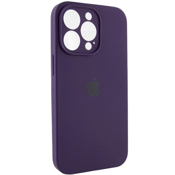 Чохол Silicone Case Full Camera Protective (AA) для Apple iPhone 14 Pro (6.1") Фіолетовий / Elderberry | Зображення 1
