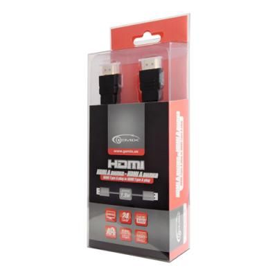 Кабель мультимедийный HDMI M to HDMI M 3.0m Gemix (Art.GC 1456) | Зображення 1