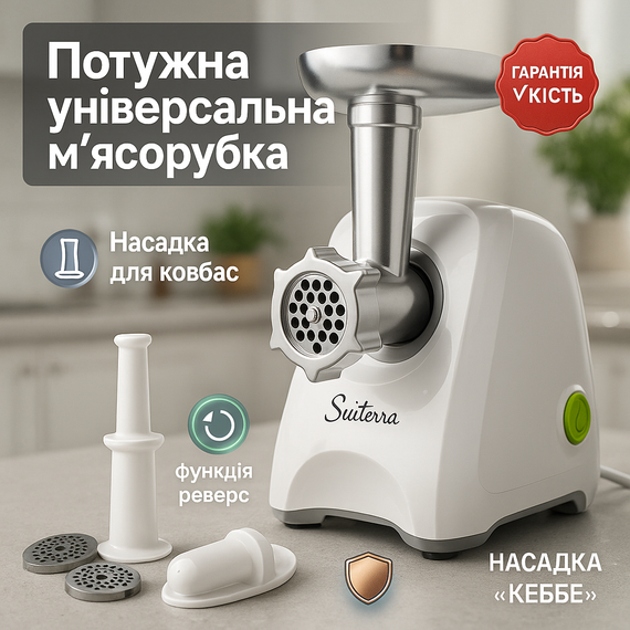 Электромясорубка с насадкой для колбасы, Электрическая мясорубка с высокой мощностью XC-12