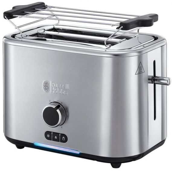 Тостер Russell Hobbs 24140-56 VELOCITY, 2400 Вт, 11 настроек прожарки, нержавеющая сталь (24140-56)