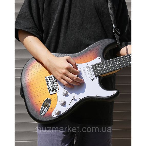Електрогітара DONNER DST-80 Sunburst - (Комплект) | Зображення 1