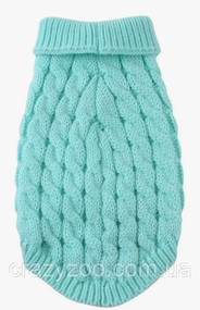 Свитер для собак и котов EcoToys Blue XL голубой A: 33 см B: 40 см C: 29 см 6949