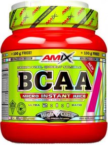 Амінокислота BCAA для спорту Amix Nutrition BCAA Micro Instant Juice 400+100 g /50 servings/ Orange