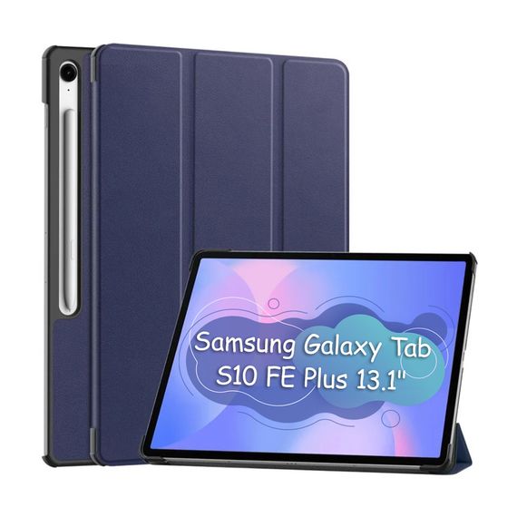 Чохол до планшета BeCover Smart Case Samsung Galaxy Tab S10 FE Plus (SM-X620/SM-X626) 13.1" Deep Blue (713382)