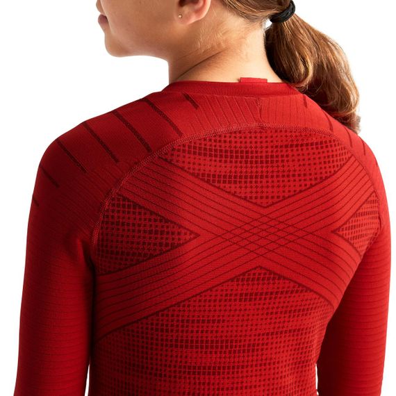 Термофутболка з довгими рукавами дитяча Keepdry 500 червона - 12-13 р 151-60 см | Зображення 8