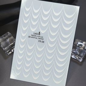 Слайдер для френча Mi FR08 на водяній основі (7x10см)