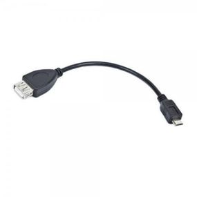Дата кабель OTG USB 2.0 AF to Micro 5P 0.15m Maxxter (U-AFM-OTG) (U-AFM-OTG)
