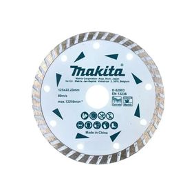 Диск алмазный по бетону и мрамору 125 x 22.23 мм Makita D-52803