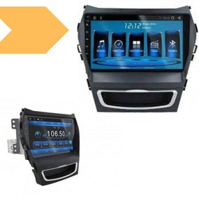 Штатная автомагнитола Hyundai Santa Fe 2012-2014 / IX45 2013-2017 (9") Android 10.1 (4/32) (КОРОБКА 1) черная (MER-14149_5671)