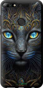 Чохол на Huawei Y7 Prime 2018 Кішка "5548b-1509-2448"