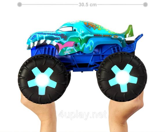 Монстр трак на радиоуправлении Хот Уилс Мега Рекс Оригинал Hot Wheels Mega-Wrex Alive 1:15 | Зображення 1