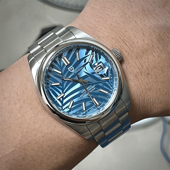 Годинник P2agani Design PD-1715 Silver-Blue | Зображення 2