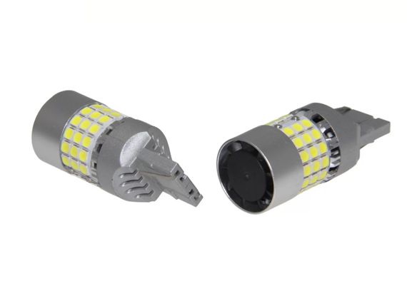 Комплект світлодіодних ламп LED Qline 7440 (W21W) White CANBUS (2шт) 12V | Зображення 3