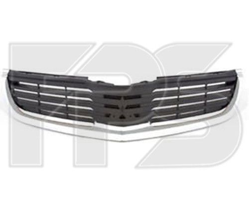 Решетка радиатора Mitsubishi Galant DJ (06-08) EUR/USA (FPS) + хром молдинг 7450A362