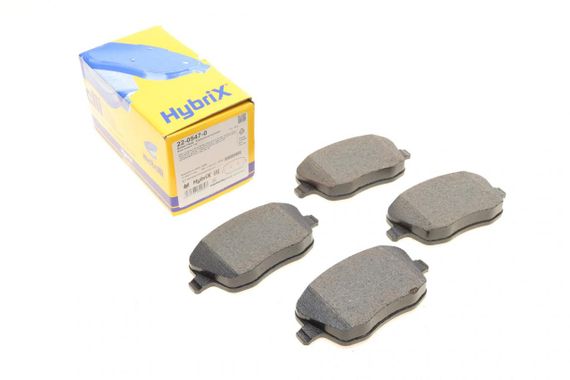 Колодки гальмівні передні Seat Cordoba Ibiza IV VW Polo Skoda Fabia 99-15 Roomster 06-15 22-0547-0