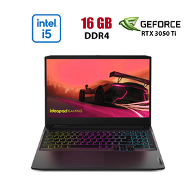 Игровой ноутбук Lenovo IdeaPad Gaming 3 15IHU6 / 15.6" (1920x1080) IPS / Intel Core i5-11300H (4 (8) ядра по 2.6 - 4.4 GHz) / 16 GB DDR4 / 512 GB SSD / nVidia GeForce RTX 3050 Ti, 4 GB GDDR6, 128-bit / WebCam б/у