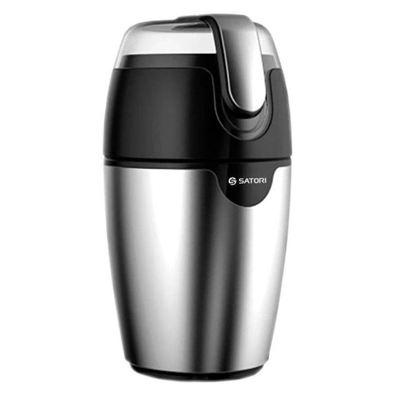 Кофемолка с напряжением 220V SATORI SG-2510-SL 120 Вт, Кофемолка для помола кофе и специй NY-42 | Зображення 1