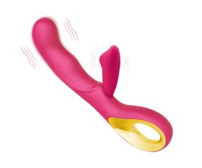 Вибростимулятор клитора и точки G ( красный, USB)