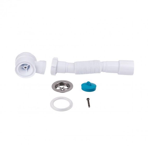 Сифон для душового піддона Lidz (WHI) 60 04 P002 01 (вихід 40/50 мм) | Зображення 2