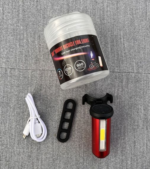 Велосипедная задняя фара мигалка Bike Light 246 вело подсветка несколько режимов | Зображення 4