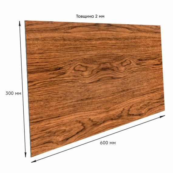 Самоклеюча стінова PET плитка 600*300*2mm (D) SW-00002344 | Зображення 2