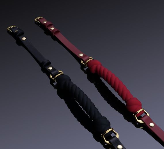 Кляп в форме жгута с узлами UPKO Desire for Mouth Bondage Collection, красный Sex Aura | Зображення 3